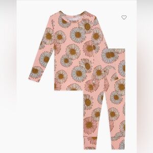 Little Girl's & Girl's Millie Basic Pajama Set posh peanut